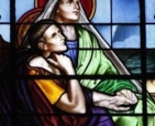 Imagem de santa Monica e santo Agostinho - Arautos do Evangelho Divina Providencia